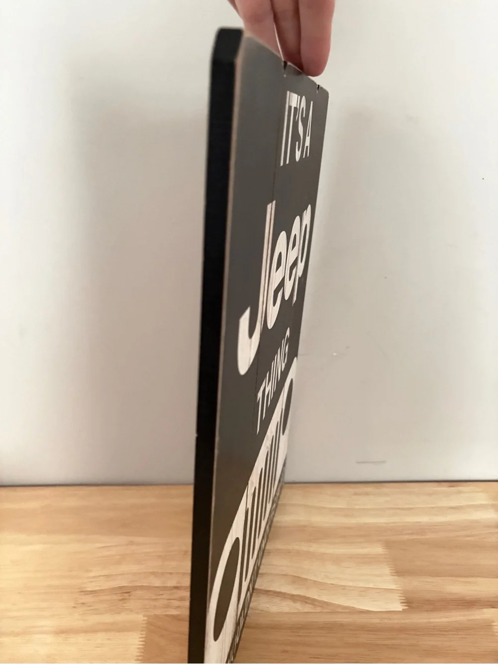 Open Road Brands Jeep “It’s A Jeep Thing” Wood Wall Sign
